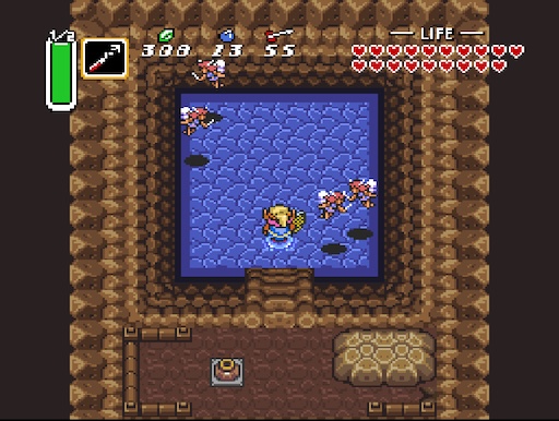 A fairy room can provide much needed healing now or they can be caught with the net and put in the bottle to provide a mid-dungeon continue