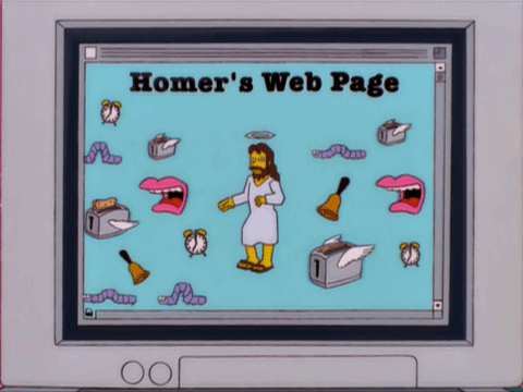 Homer’s Web Page