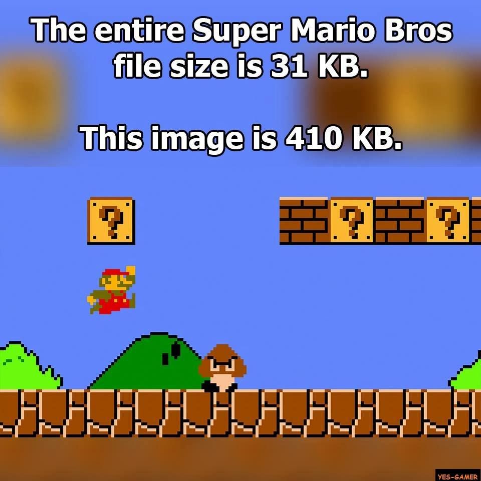 “Does it look like I know what a jay peg is. I just want a picture of a got dang mario” - Hank Hill